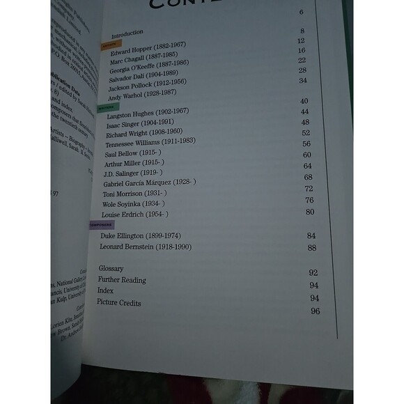 20th Century : Post-1945 - Artists, Writers and Composers by Sarah Halliwell... - Picture 4 of 6